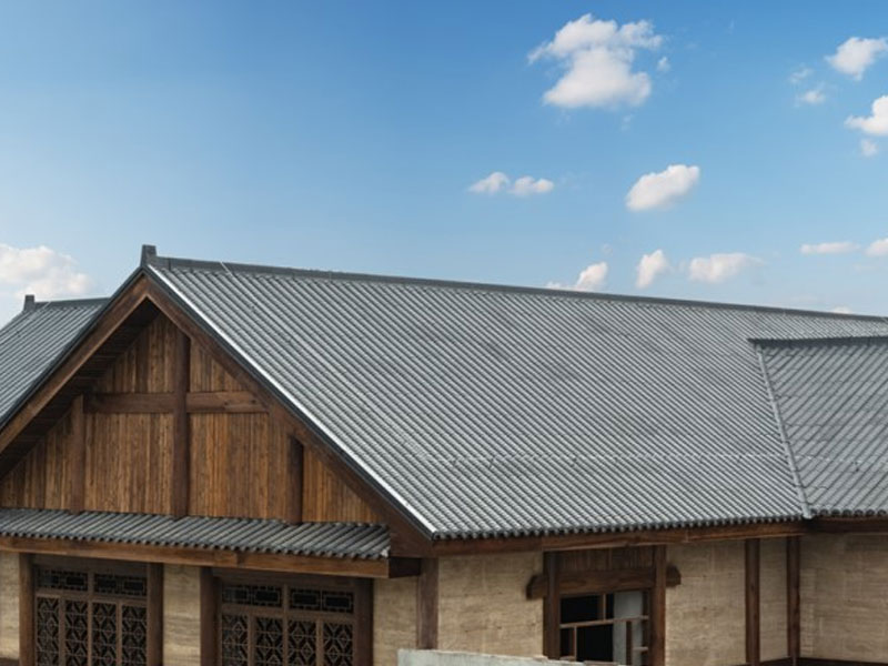 Alumínio magnésio manganês hui estilo antigo índigo telhado de metal