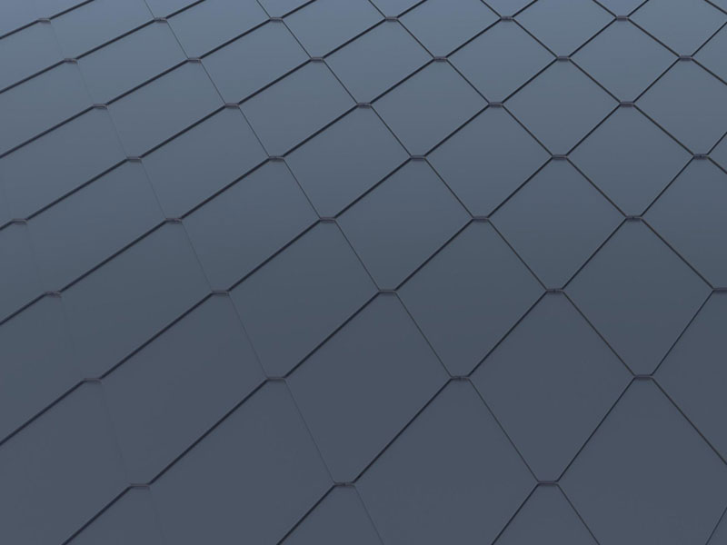 Ladrilho de telhado de alumínio com uso de diamante composto de magnésio de magnésio